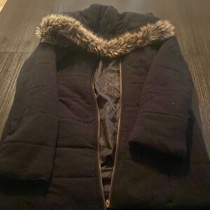 Cecico Women’s Large Black Hooded Jacket